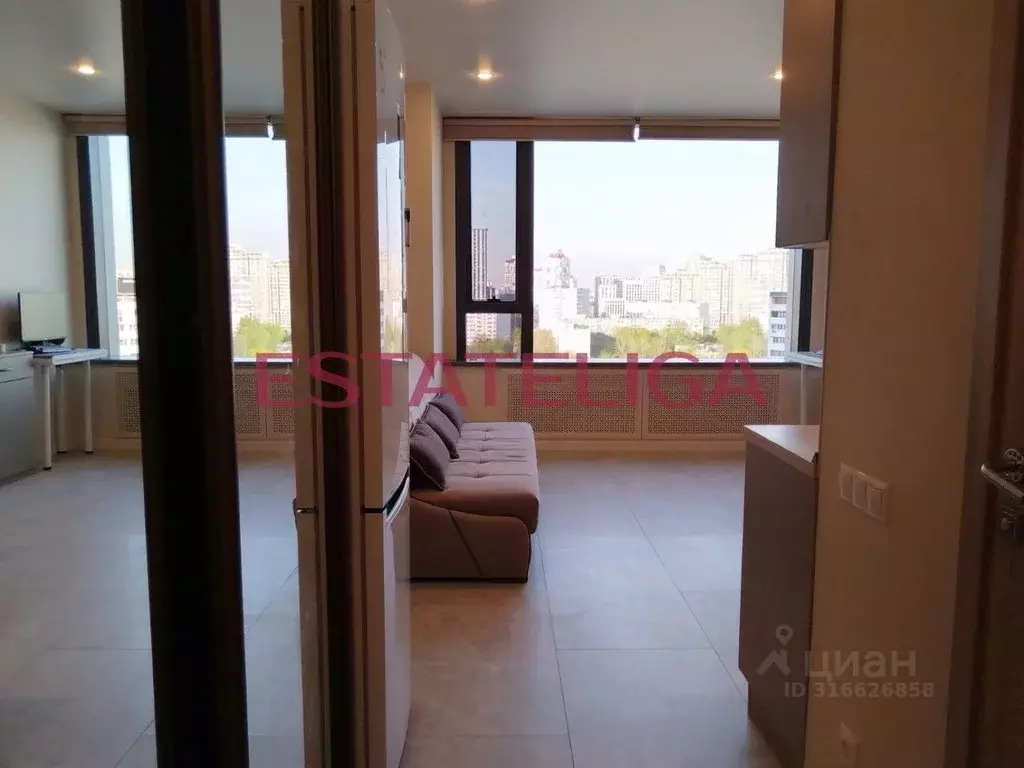 Студия Москва Мичуринский просп., 56 (28.0 м) - Фото 1