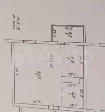 1-к. квартира, 38 м, 6/8 эт. - Фото 0
