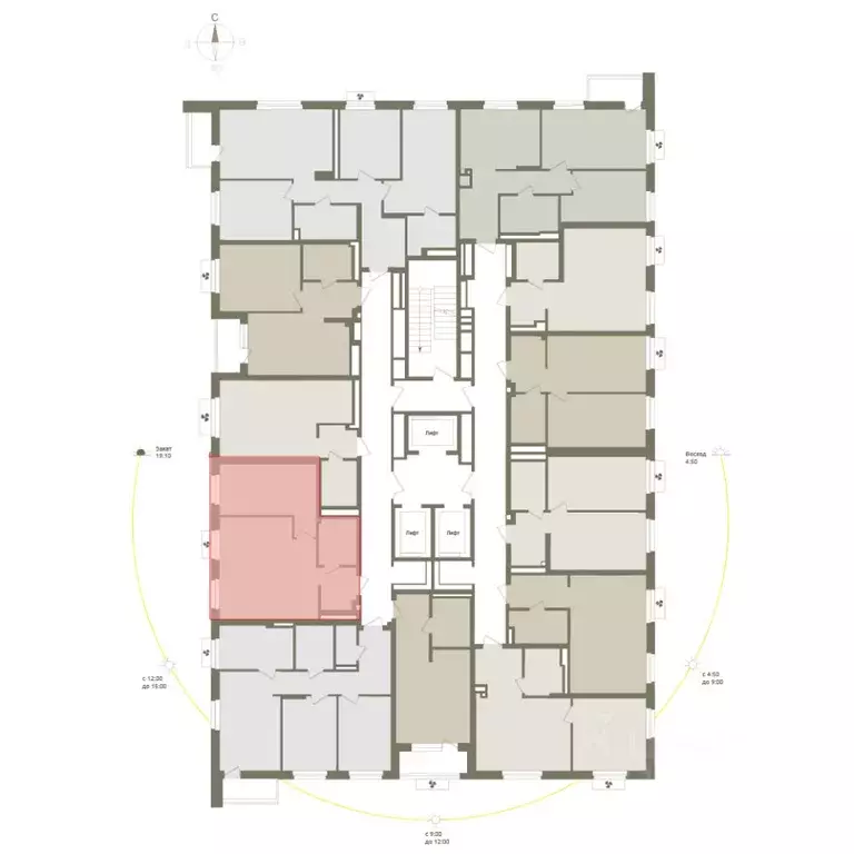 1-к кв. Башкортостан, Уфа Родина Парк жилой комплекс (49.4 м) - Фото 1