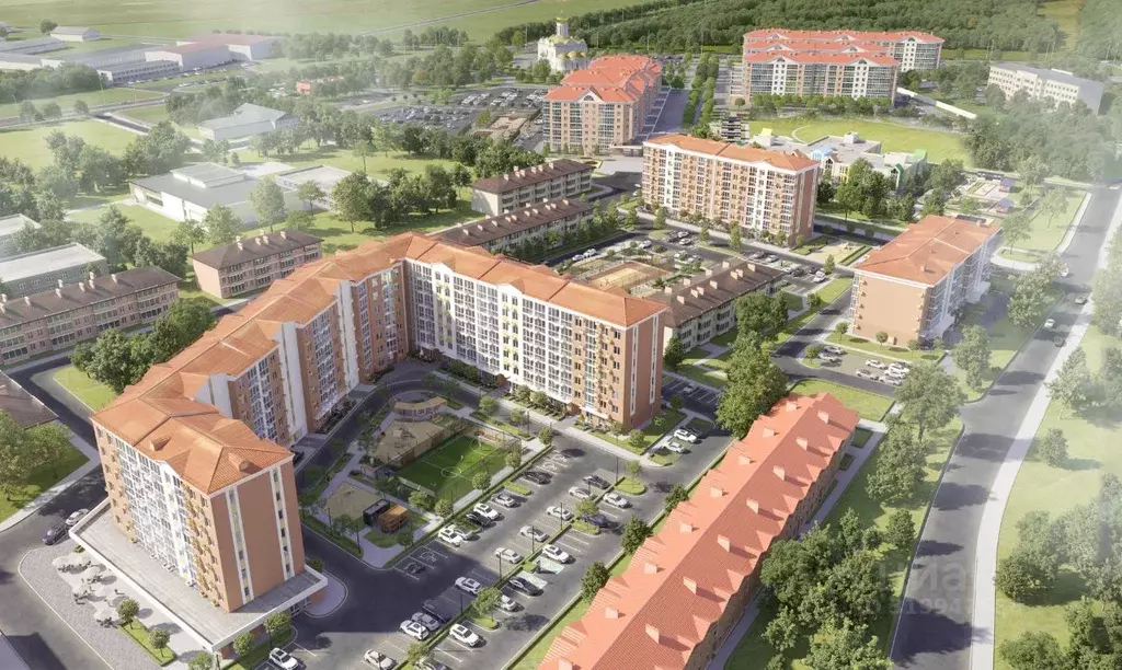 3-к кв. Краснодарский край, Динская ст-ца ул. Спортивная, 2А (81.6 м) - Фото 1