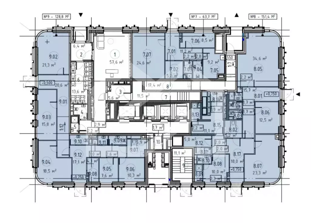 Помещение свободного назначения в Москва Павелецкая Сити жилой ... - Фото 2