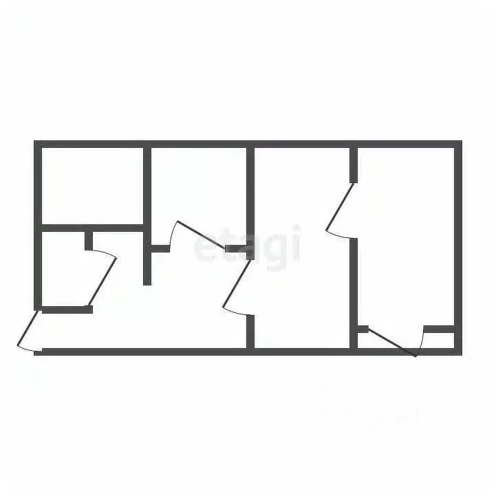 3-к кв. Бурятия, Улан-Удэ Солнечная ул., 10 (55.0 м) - Фото 1