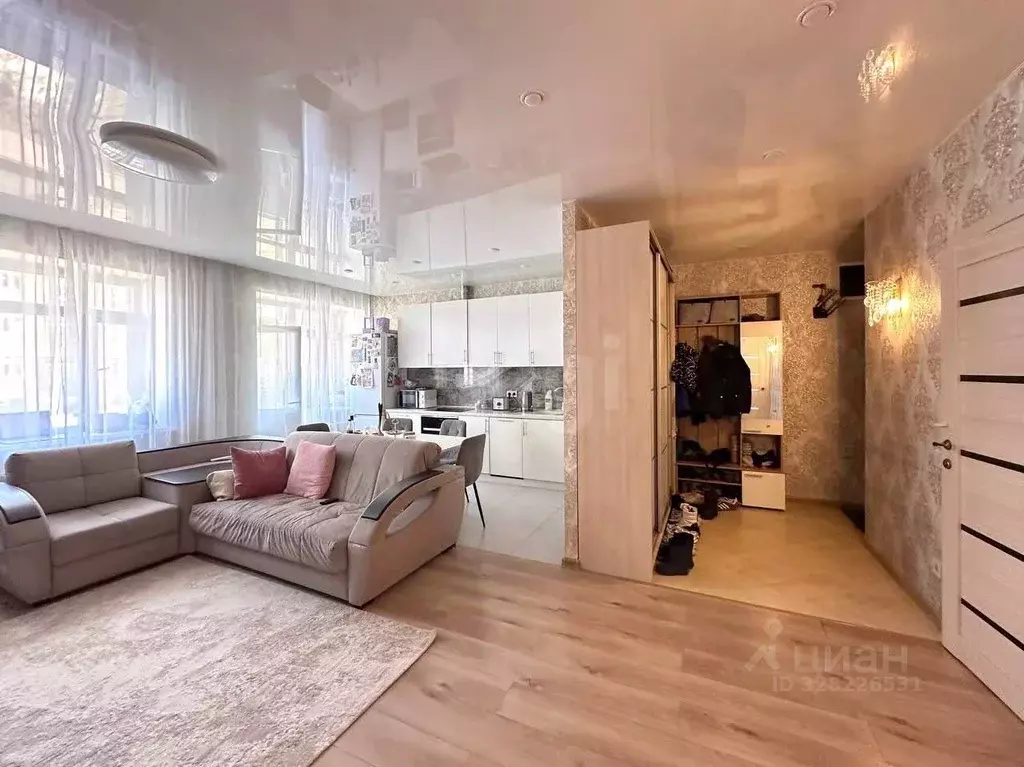 2-к кв. Москва д. Марьино, ул. Жемчужная, 1к2 (66.5 м) - Фото 2