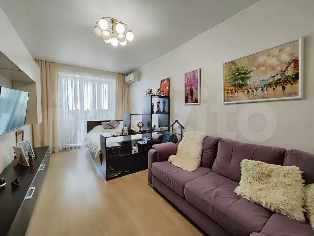 1-к. квартира, 46,1 м, 12/16 эт. - Фото 1