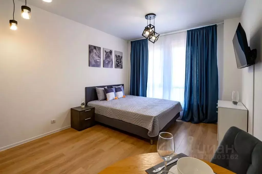 Студия Москва 2-й Нагатинский проезд, 2/2к2 (28.0 м) - Фото 1