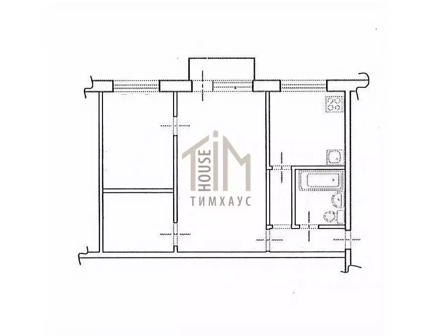 2-к кв. Омская область, Омск Городок Нефтяников мкр, ул. ... - Фото 2
