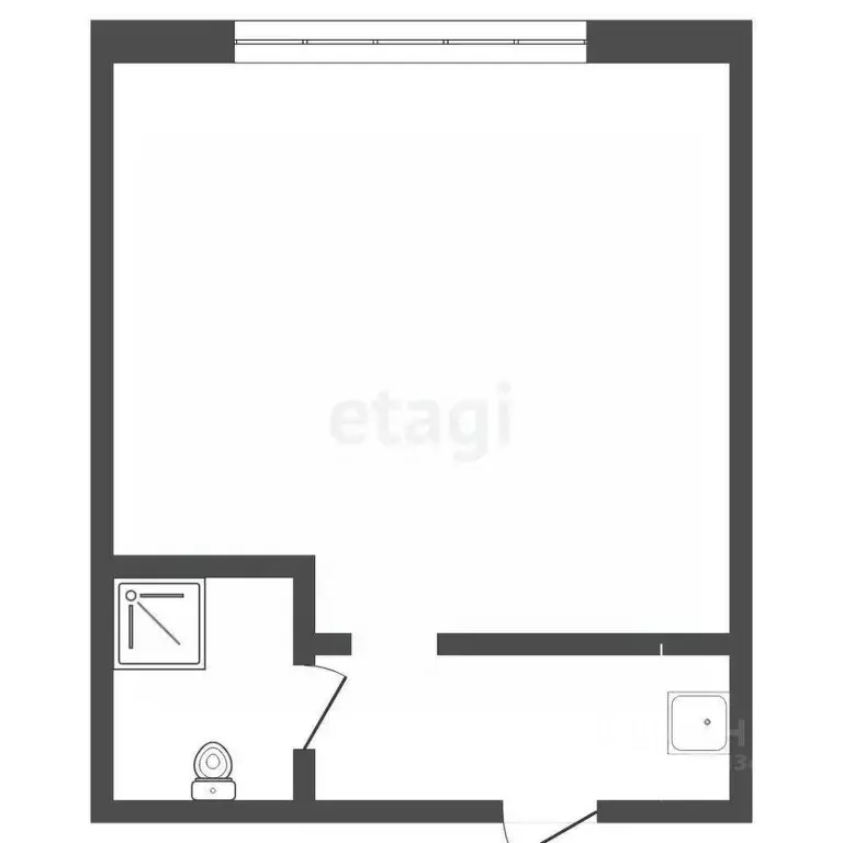 Студия Тюменская область, Тюмень проезд Геологоразведчиков, 46 (17.0 ... - Фото 1