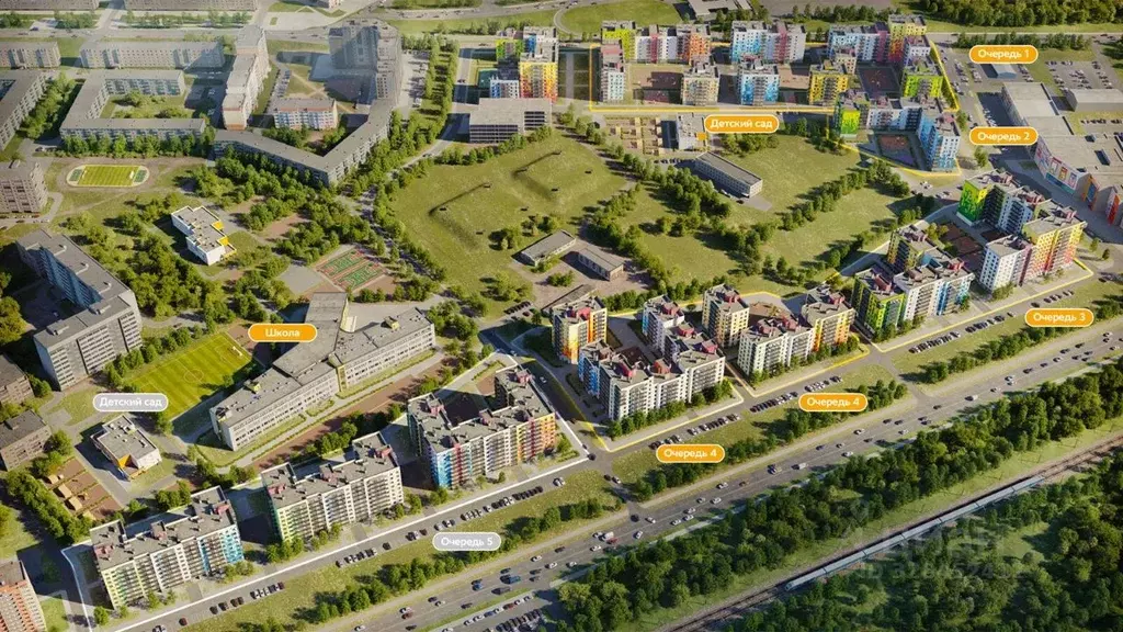 1-к кв. Ленинградская область, Гатчина Въезд мкр,  (42.55 м) - Фото 2