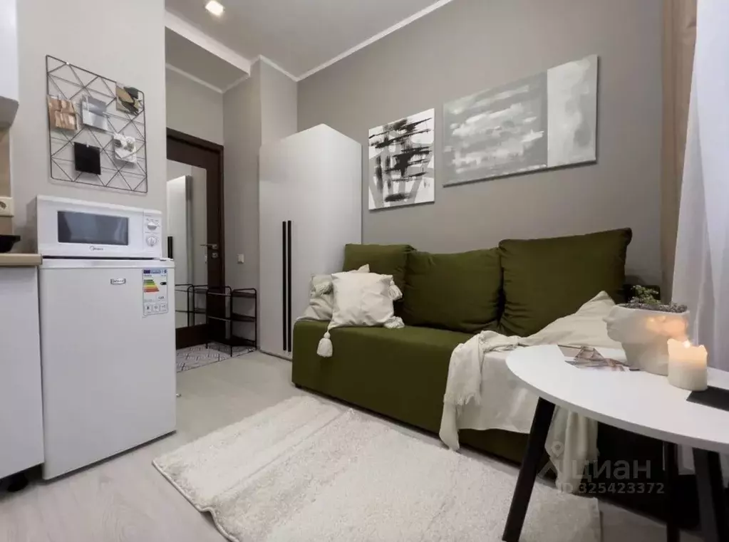 Студия Москва 1-й Басманный пер., 5/20С1 (14.0 м) - Фото 2