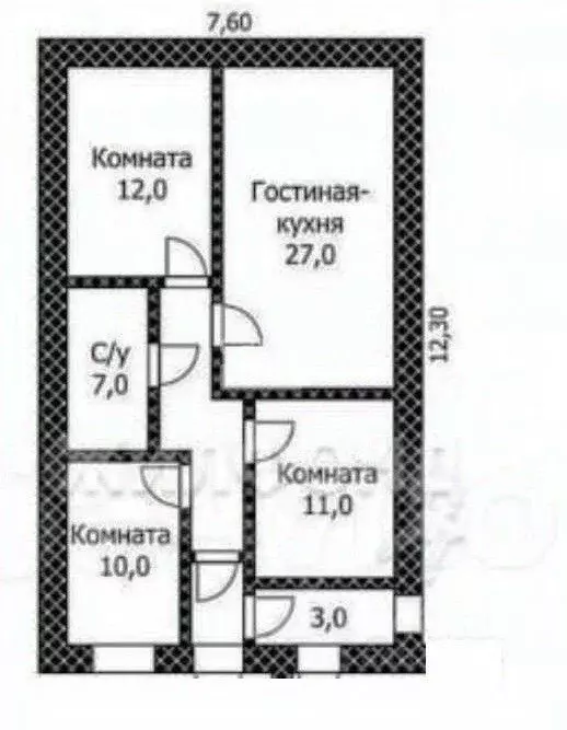 Дом в Алтайский край, Барнаул городской округ, пос. Бельмесево, ... - Фото 1