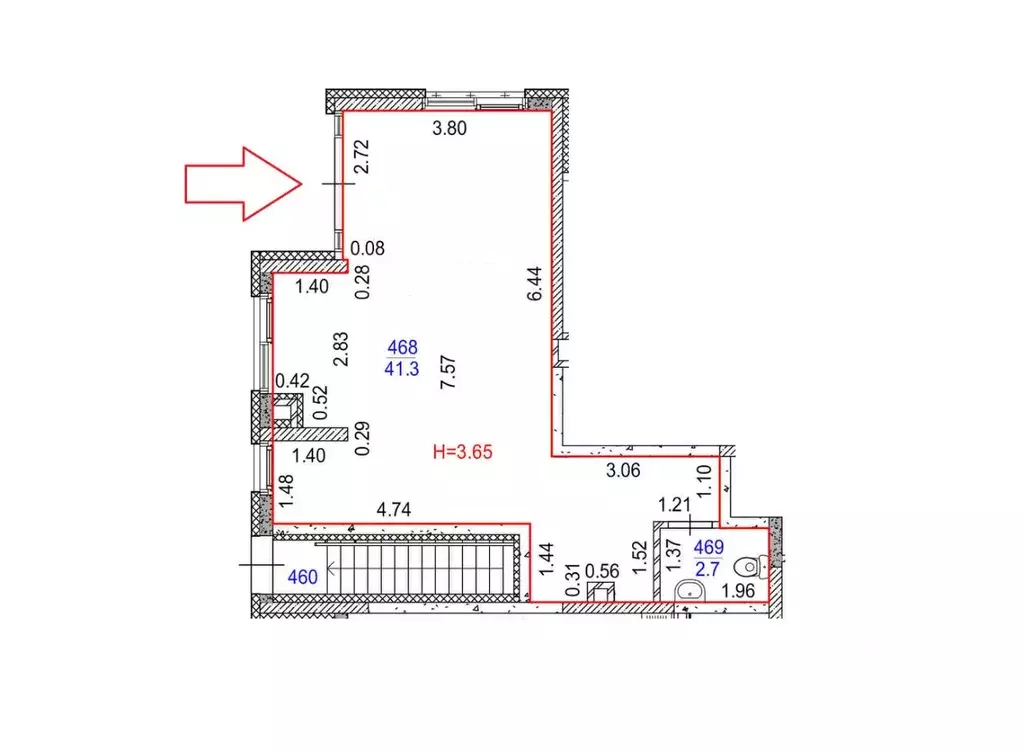 Помещение свободного назначения в Свердловская область, Екатеринбург ... - Фото 2