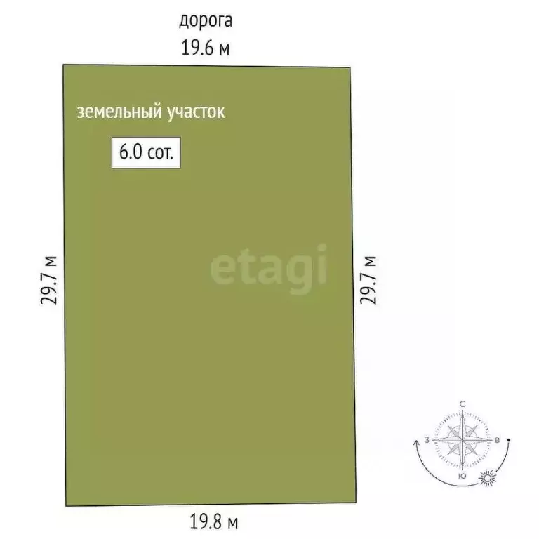 Участок в Ростовская область, Аксайский район, Щепкинское с/пос, ... - Фото 2