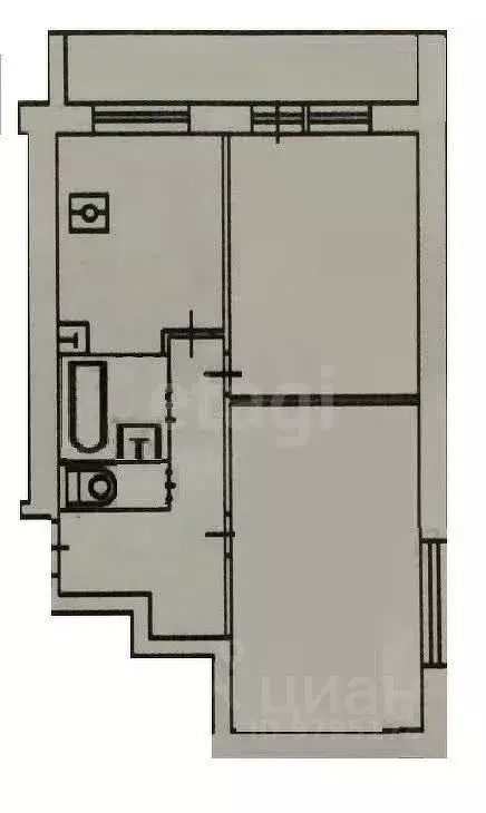 2-к кв. Татарстан, Казань ул. Рихарда Зорге, 48 (57.0 м) - Фото 1
