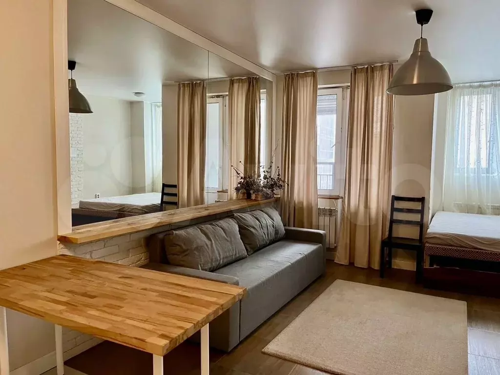 Квартира-студия, 38 м, 11/26 эт. - Фото 1
