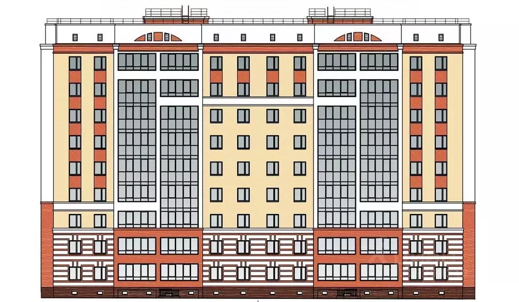 2-к кв. Омская область, Омск ул. А.Н. Кабанова, 2 (56.85 м) - Фото 0