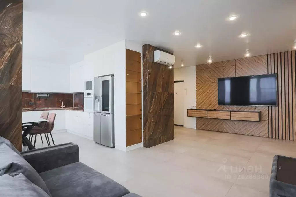 3-к кв. Ростовская область, Ростов-на-Дону Береговая ул., 6 (95.0 м) - Фото 2