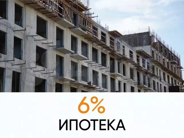 1-к. квартира, 39,8 м, 5/5 эт. - Фото 0