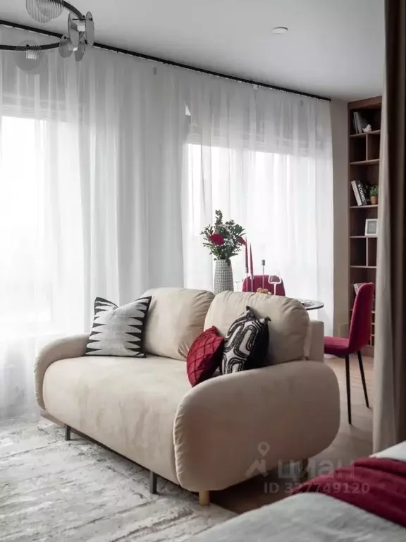 Студия Москва Новоостаповская ул., 7к1 (33.0 м) - Фото 2