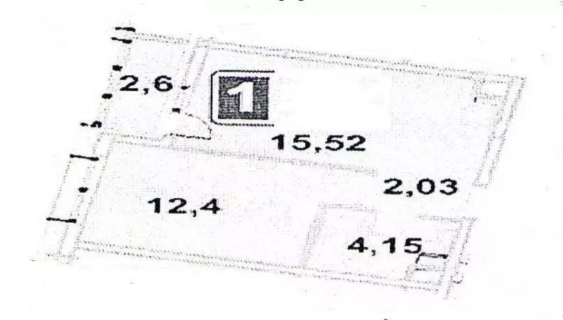 1-к кв. Московская область, Химки городской округ, д. Рузино, ... - Фото 2