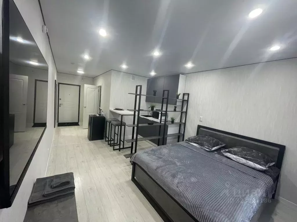 1-к кв. Татарстан, Зеленодольск просп. Строителей, 10 (28.0 м) - Фото 1