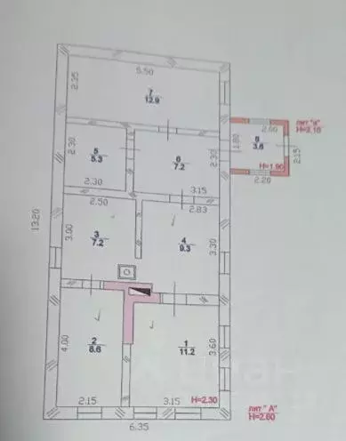 Дом в Краснодарский край, Щербиновский район, Екатериновское с/пос, с. ... - Фото 2