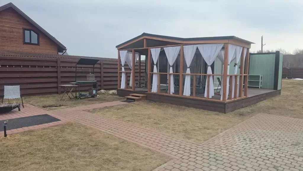 Дом в Карелия, Прионежский район, с. Заозерье ул. Камышовая, 13 (25 м) - Фото 1