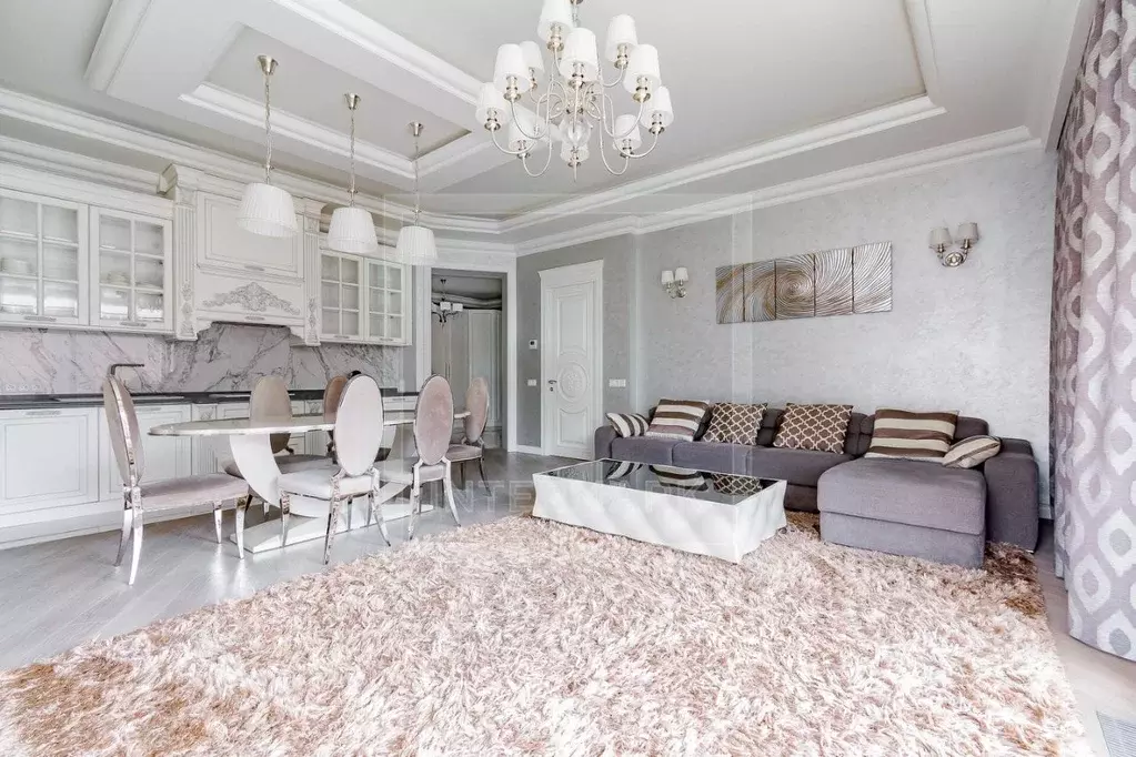 3-к кв. Москва 2-я Звенигородская ул., 11 (110.0 м) - Фото 1