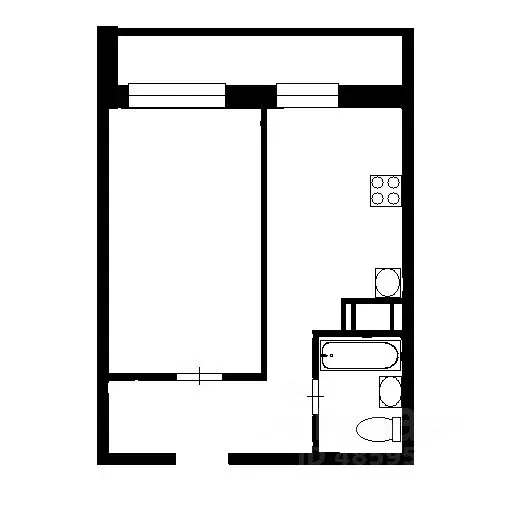 1-к кв. Коми, Ухта ул. Дзержинского, 32 (56.5 м) - Фото 1