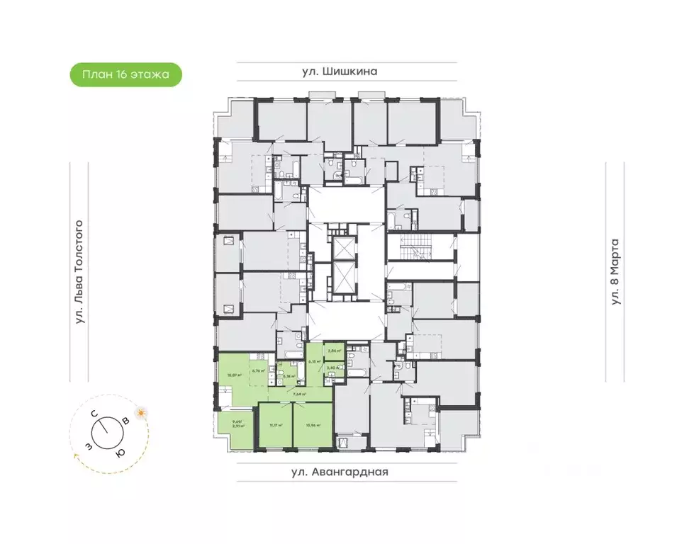 2-к кв. Удмуртия, Ижевск ул. Шишкина, 20к1 (75.5 м) - Фото 2
