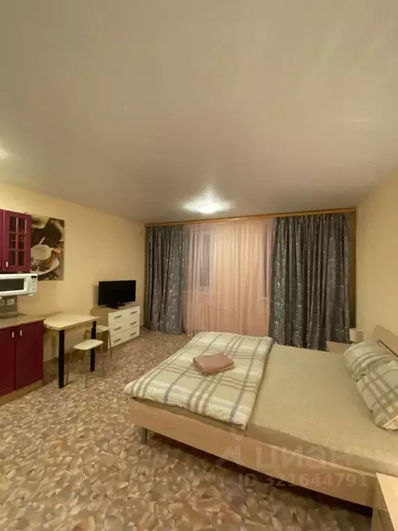 Студия Ивановская область, Иваново Новая Ильинка мкр, 6А (30.0 м) - Фото 1