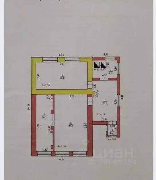 3-к кв. Оренбургская область, Оренбург ул. Коммуны, 186 (63.1 м) - Фото 2