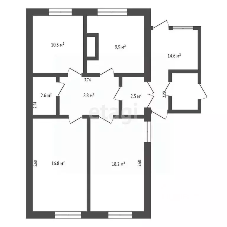 Дом в Забайкальский край, Читинский район, с. Новотроицк Лесная ул., 8 ... - Фото 2