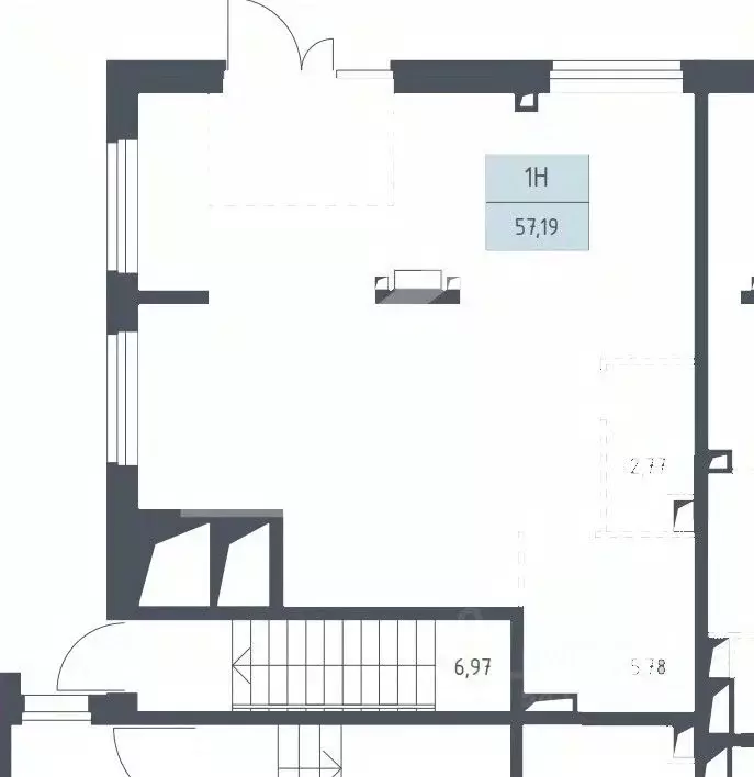 Помещение свободного назначения в Москва ул. Красовского, 2к2 (57 м) - Фото 2