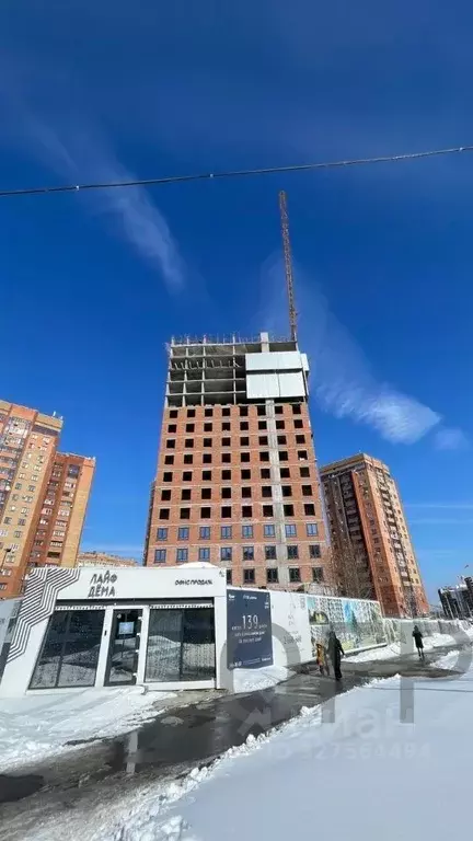 Студия Башкортостан, Уфа Дагестанская ул. (27.4 м) - Фото 2