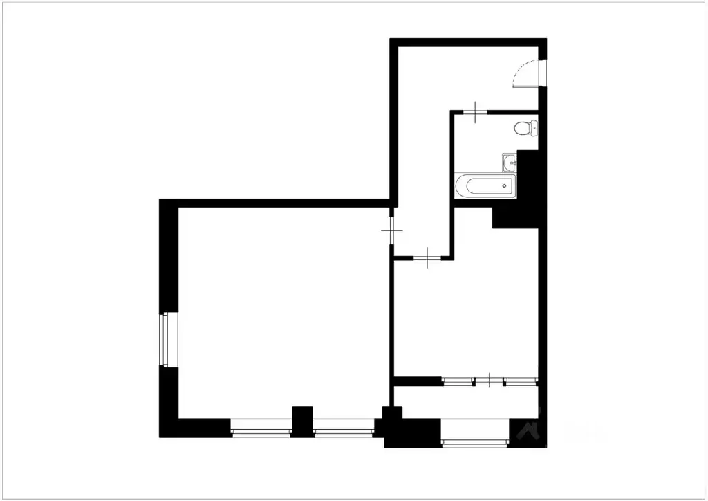 1-к кв. Санкт-Петербург Московский просп., 183-185 (54.9 м) - Фото 2