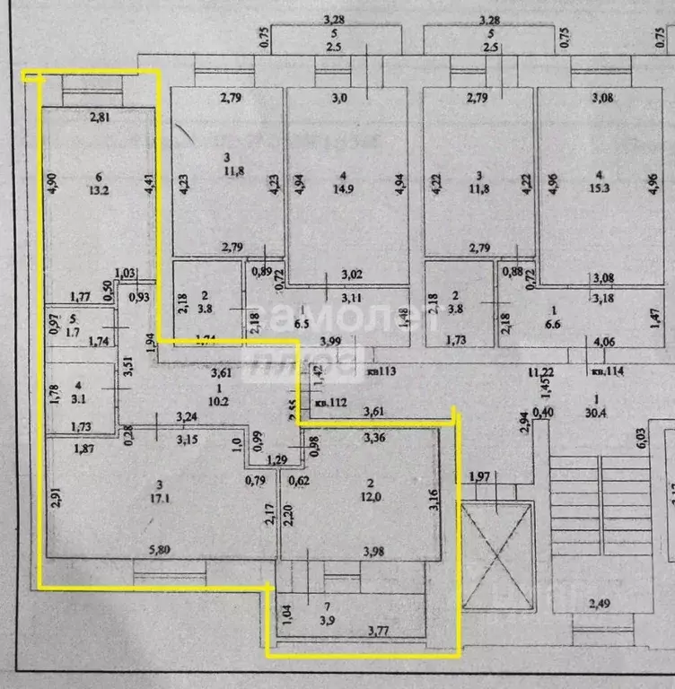 2-к кв. Башкортостан, Октябрьский ул. Ляйлы Марданшиной, 4 (57.3 м) - Фото 2