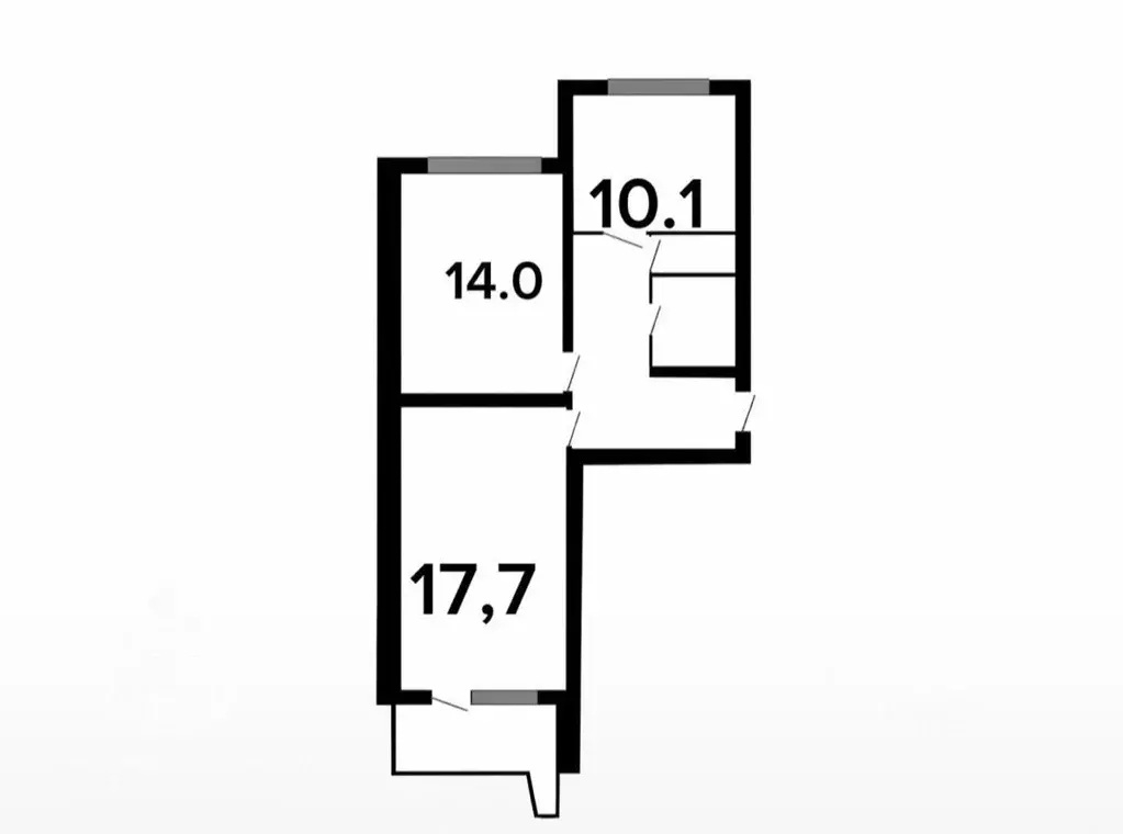 2-к кв. Москва ул. Раменки, 6К2 (55.9 м) - Фото 2