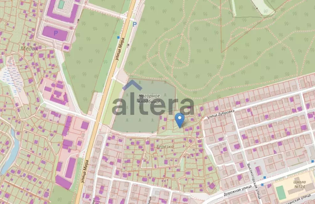 Участок в Татарстан, Казань пос. Дербышки, ул. Мира (5.8 сот.) - Фото 2
