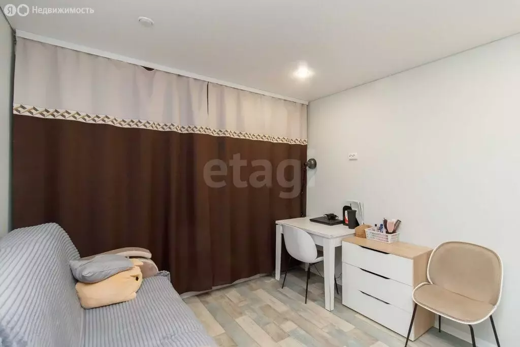 Квартира-студия: Тюмень, улица 30 лет Победы, 76 (16.5 м) - Фото 1