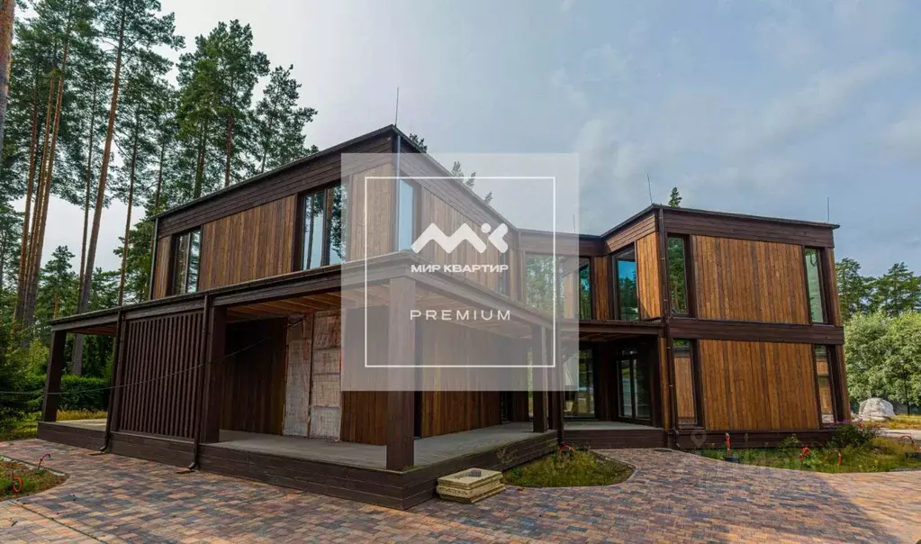 Коттедж в Ленинградская область, Выборгский район, Первомайское с/пос, ... - Фото 1