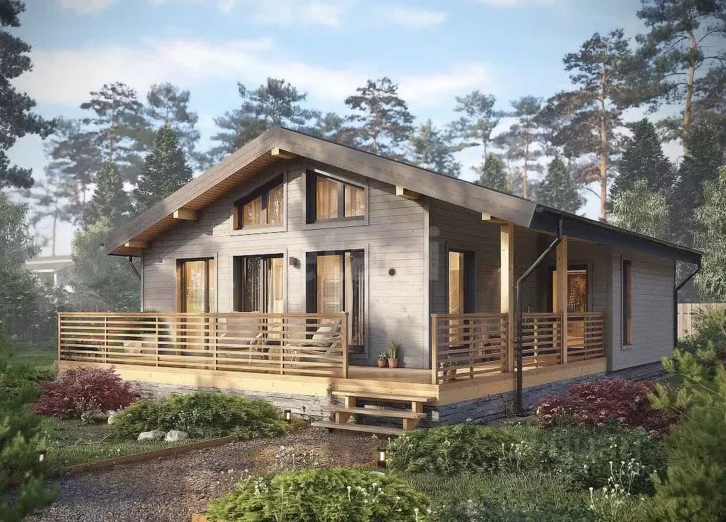 Дом в Курская область, Курский район, Моковский сельсовет, д. 1-я ... - Фото 1