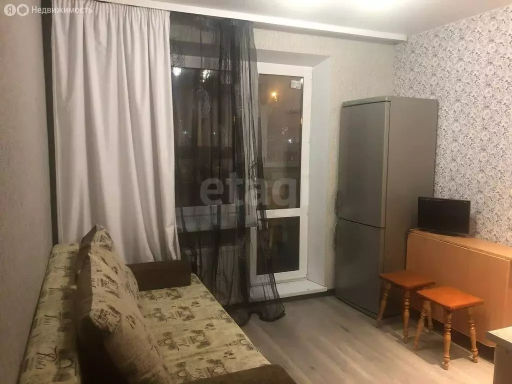 Квартира-студия: Тюмень, Интернациональная улица, 203к2 (18 м) - Фото 0