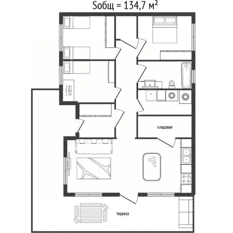 Дом в Новосибирская область, Бердск Новый ЖСК, 92 (135 м) - Фото 2