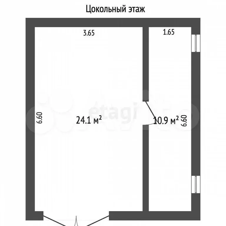 Дача 70,4 м на участке 4 сот. - Фото 1