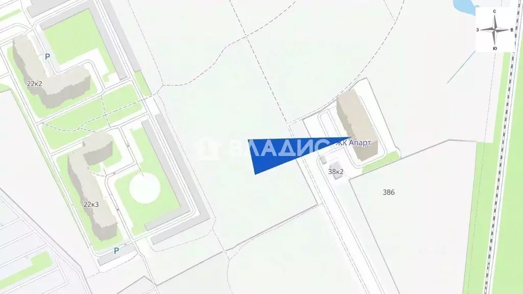 1-к кв. Санкт-Петербург ул. Крыленко, 36к2 (34.5 м) - Фото 2