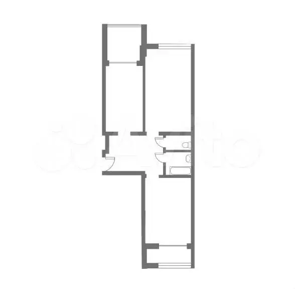 3-к. квартира, 90 м, 7/23 эт. - Фото 0