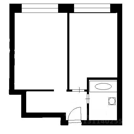 1-к кв. Москва Шелепихинская наб., 34к2 (49.0 м) - Фото 2
