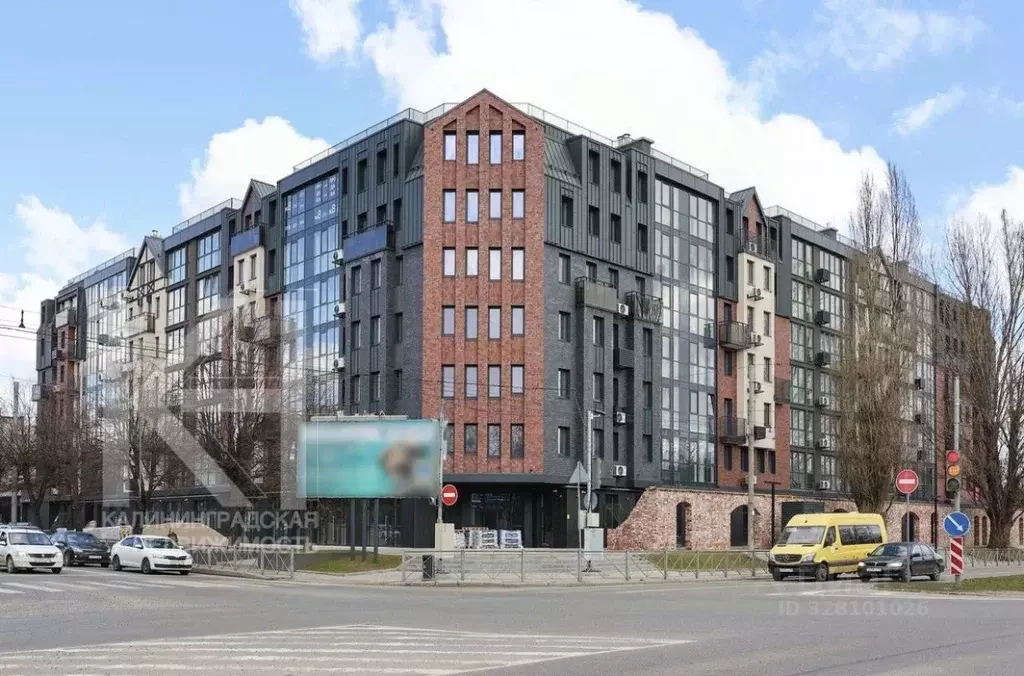 2-к кв. Калининградская область, Калининград просп. Калинина, 111 ... - Фото 1