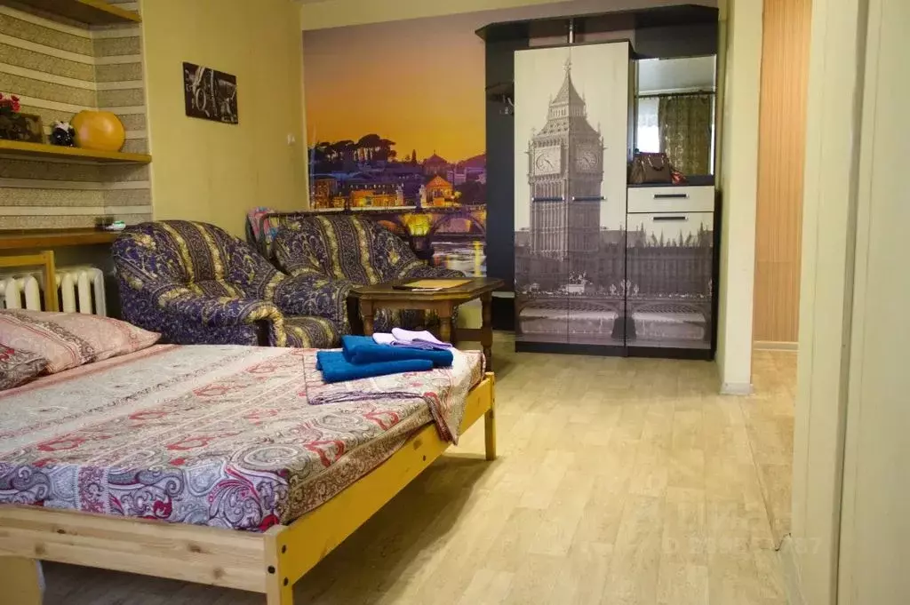 1-к кв. Ярославская область, Рыбинск ул. Герцена, 97 (34.0 м) - Фото 0