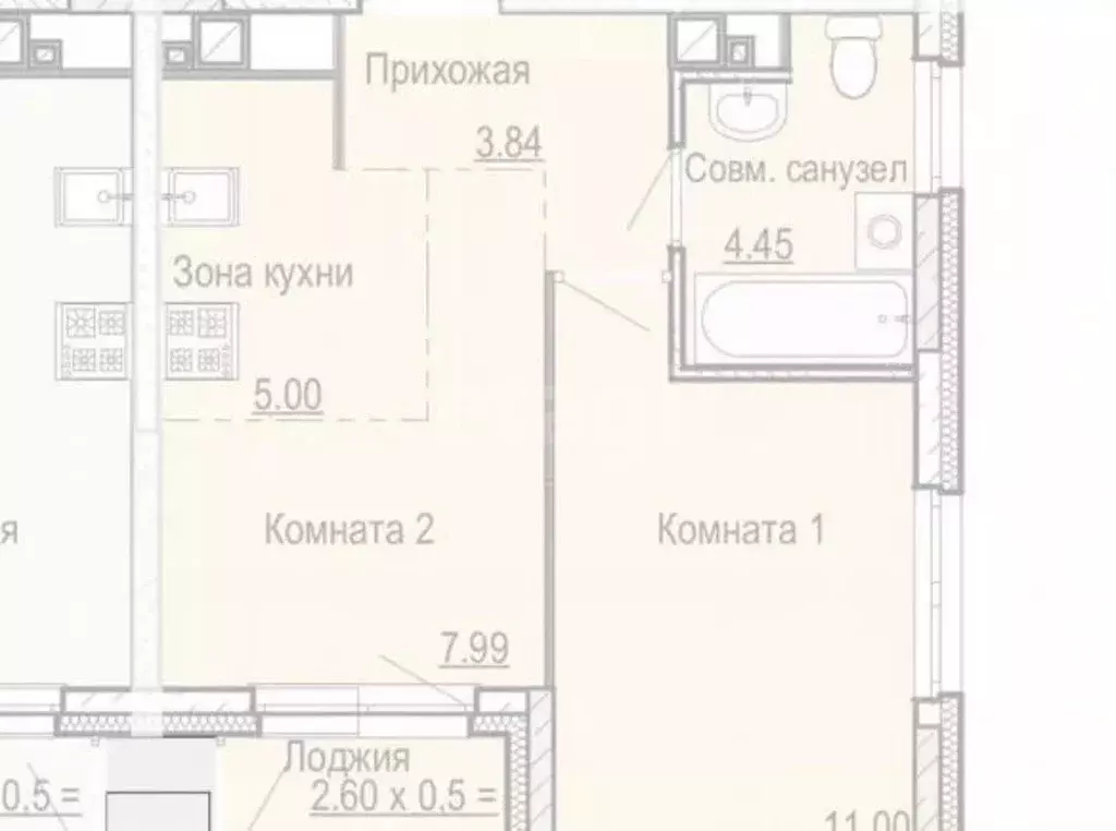 1-к кв. Удмуртия, Ижевск ул. Ворошилова, 67А (32.0 м) - Фото 1
